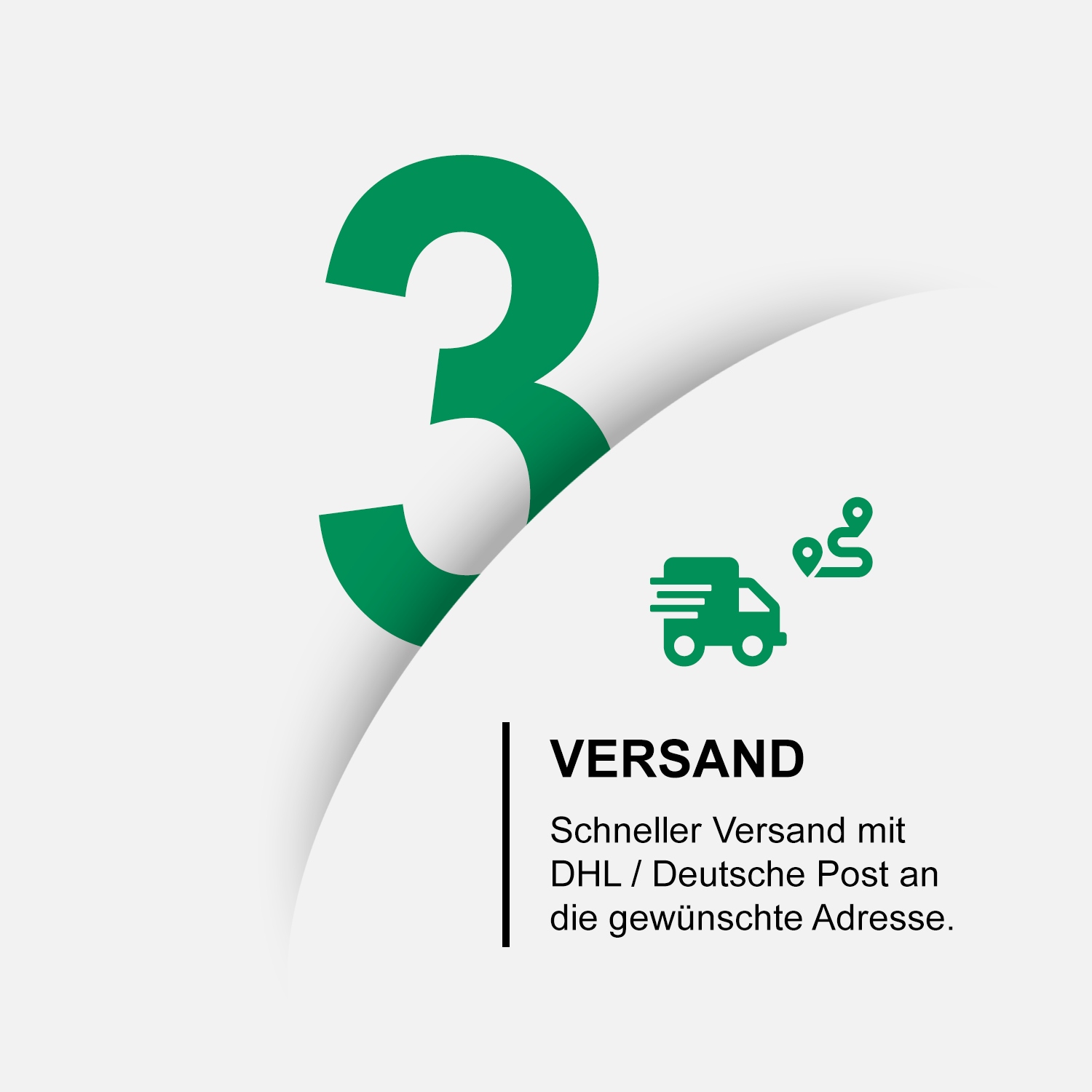 Versand: Schneller Versand mit DHL / Deutsche Post an die gewünschte Adresse.